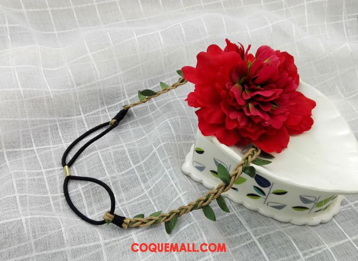Épingle À Cheveux Femme Tourisme Ornements De Cheveux Couvre-chefs, Épingle À Cheveux Bandeau Fleurs Beige