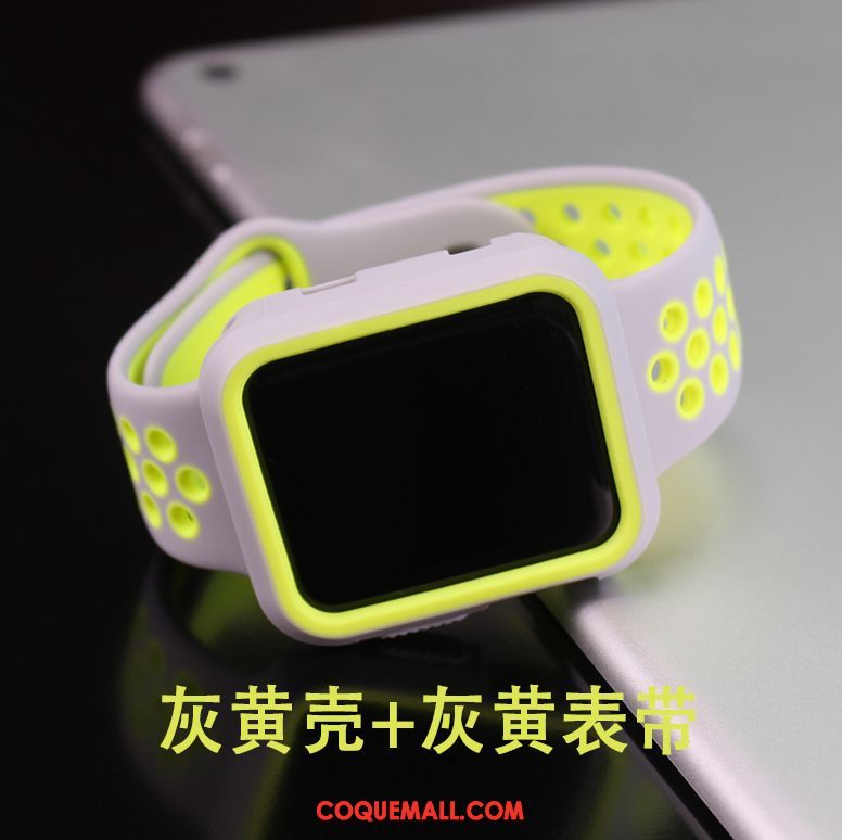 Étui Apple Watch Series 1 Accessoires Silicone Incassable, Coque Apple Watch Series 1 Protection Très Mince