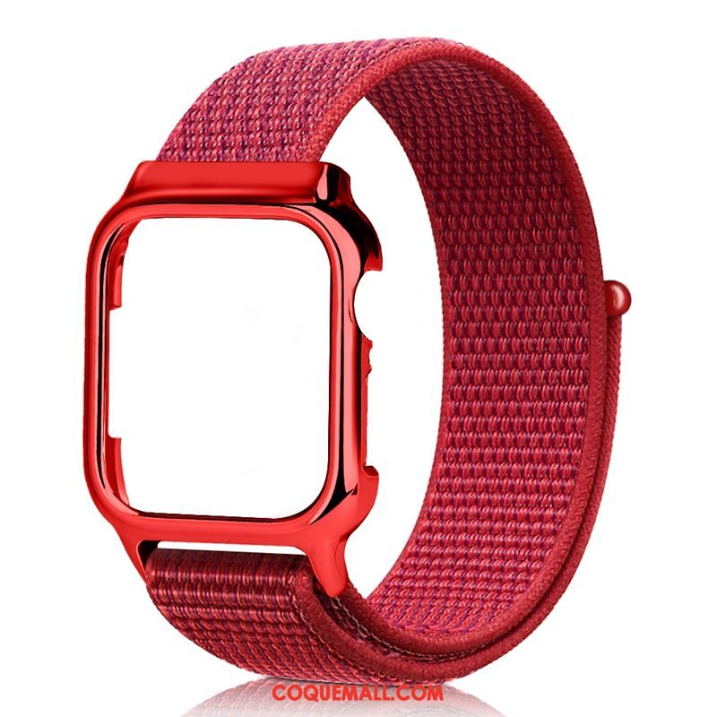 Étui Apple Watch Series 1 Créatif Personnalité Tendance, Coque Apple Watch Series 1 Nylon Rose