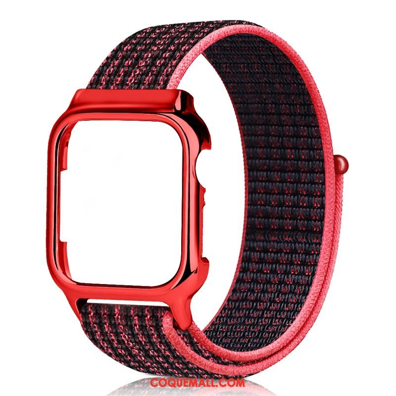 Étui Apple Watch Series 1 Créatif Personnalité Tendance, Coque Apple Watch Series 1 Nylon Rose