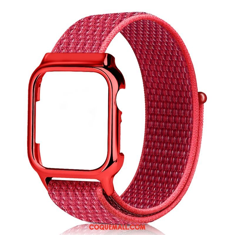 Étui Apple Watch Series 1 Créatif Personnalité Tendance, Coque Apple Watch Series 1 Nylon Rose