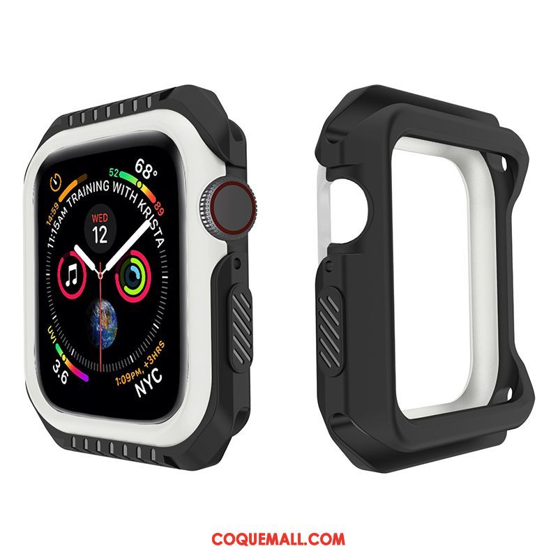 Étui Apple Watch Series 1 Incassable Jaune Fluide Doux, Coque Apple Watch Series 1 Protection Silicone