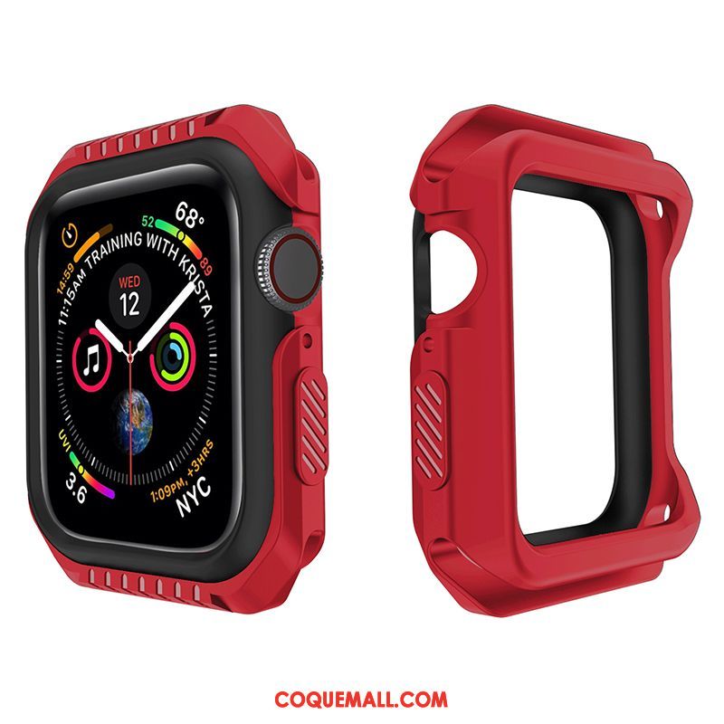 Étui Apple Watch Series 1 Incassable Jaune Fluide Doux, Coque Apple Watch Series 1 Protection Silicone