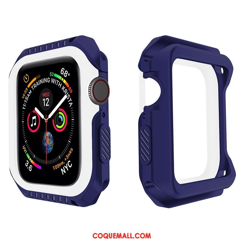 Étui Apple Watch Series 1 Incassable Jaune Fluide Doux, Coque Apple Watch Series 1 Protection Silicone
