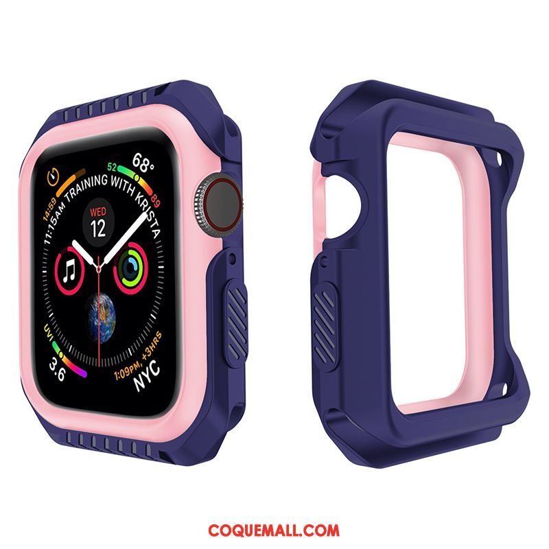 Étui Apple Watch Series 1 Incassable Jaune Fluide Doux, Coque Apple Watch Series 1 Protection Silicone