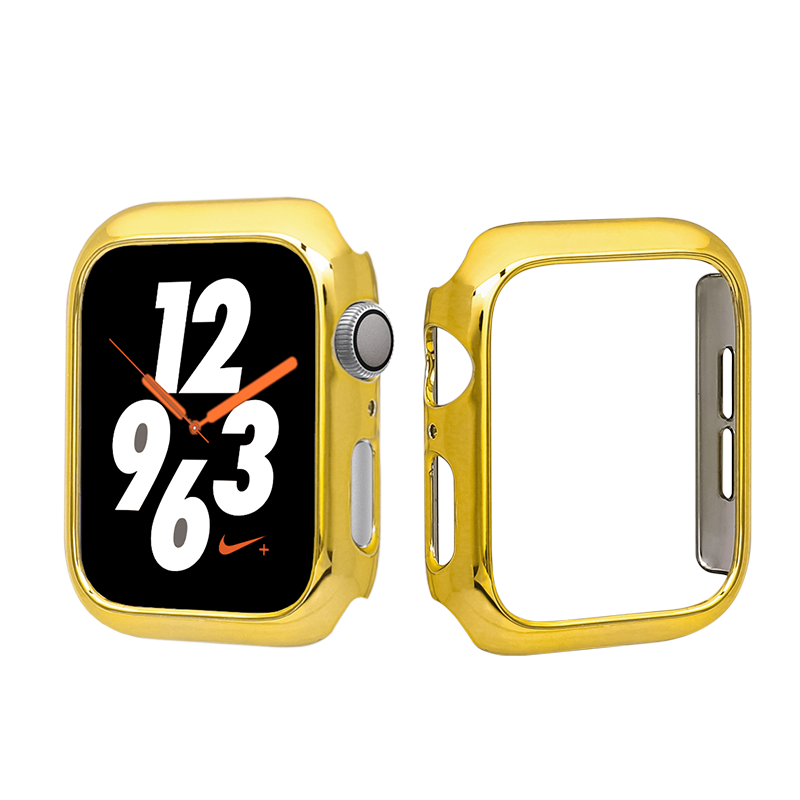 Étui Apple Watch Series 1 Mince Protection Simple, Coque Apple Watch Series 1 Jaune Tout Compris