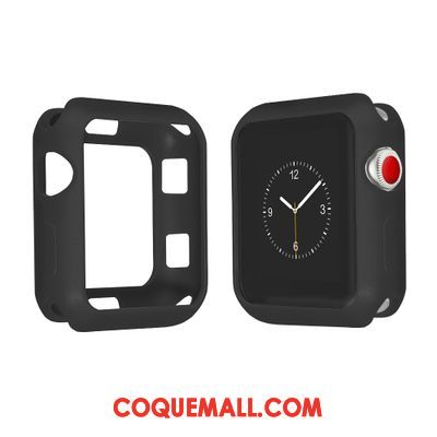 Étui Apple Watch Series 1 Multicolore Fluide Doux Silicone, Coque Apple Watch Series 1 Tout Compris Incassable