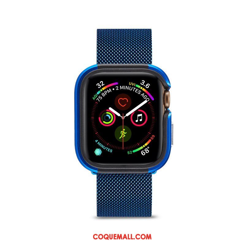 Étui Apple Watch Series 1 Métal Sac Tendance, Coque Apple Watch Series 1 Protection Border Beige