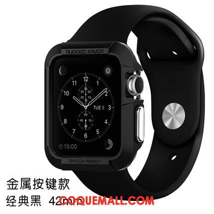 Étui Apple Watch Series 1 Outdoor Sport Protection, Coque Apple Watch Series 1 Or Rose
