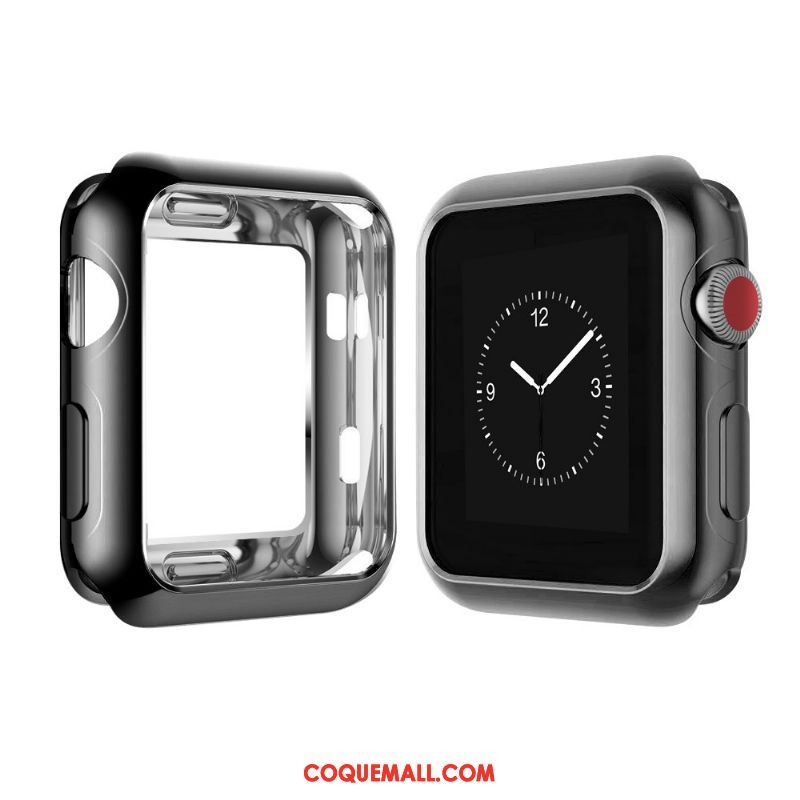 Étui Apple Watch Series 1 Placage Jours Protection, Coque Apple Watch Series 1 Blanc