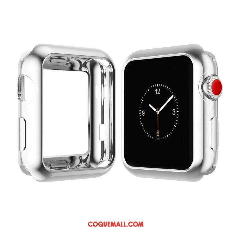 Étui Apple Watch Series 1 Placage Jours Protection, Coque Apple Watch Series 1 Blanc