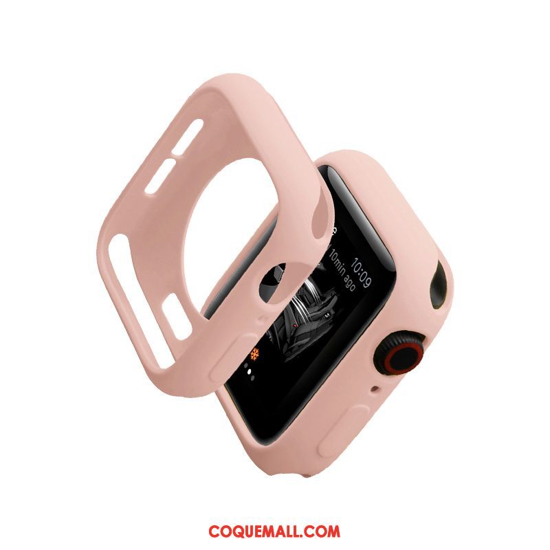 Étui Apple Watch Series 1 Protection Marque De Tendance Très Mince, Coque Apple Watch Series 1 Rouge Silicone