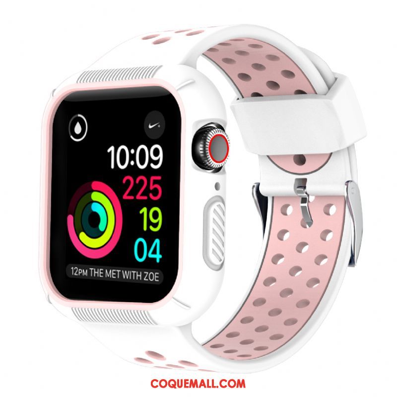 Étui Apple Watch Series 1 Protection Noir Incassable, Coque Apple Watch Series 1 Bicolore Tendance