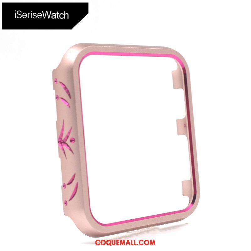 Étui Apple Watch Series 2 Argent Incassable Or, Coque Apple Watch Series 2 Protection Métal