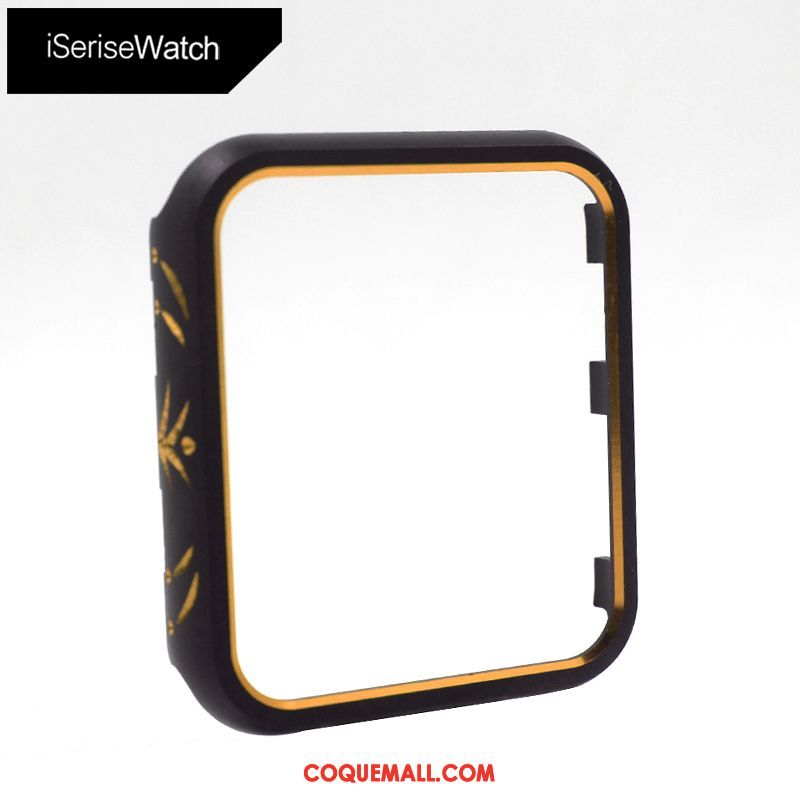 Étui Apple Watch Series 2 Argent Incassable Or, Coque Apple Watch Series 2 Protection Métal