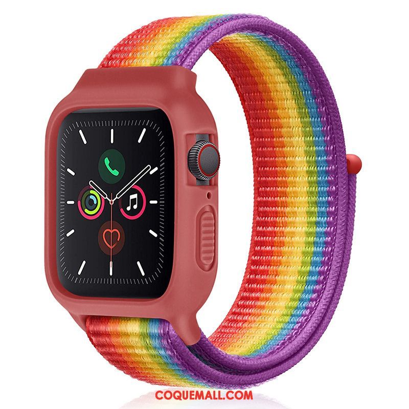 Étui Apple Watch Series 2 Nouveau Noir Tendance, Coque Apple Watch Series 2 Sport Nylon