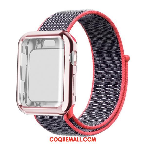 Étui Apple Watch Series 2 Nylon Rouge, Coque Apple Watch Series 2