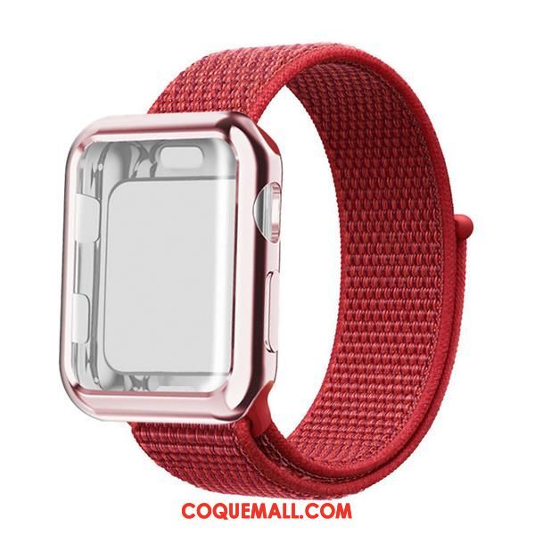 Étui Apple Watch Series 2 Nylon Rouge, Coque Apple Watch Series 2