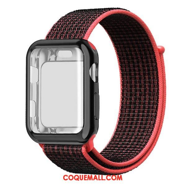 Étui Apple Watch Series 2 Nylon Rouge, Coque Apple Watch Series 2