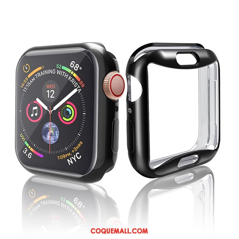 Étui Apple Watch Series 2 Placage Incassable Silicone, Coque Apple Watch Series 2 Tout Compris Tendance