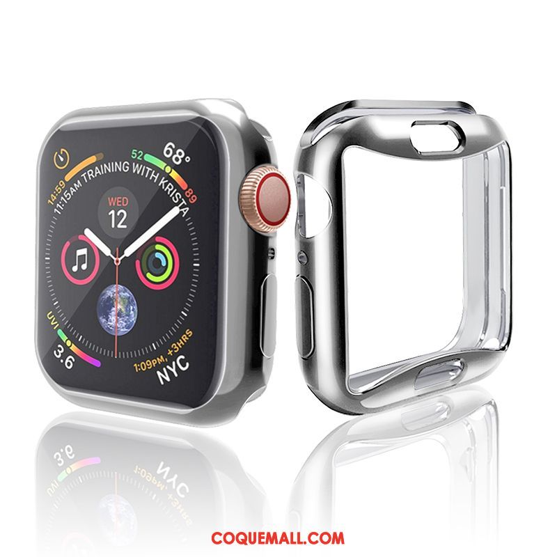 Étui Apple Watch Series 2 Placage Incassable Silicone, Coque Apple Watch Series 2 Tout Compris Tendance