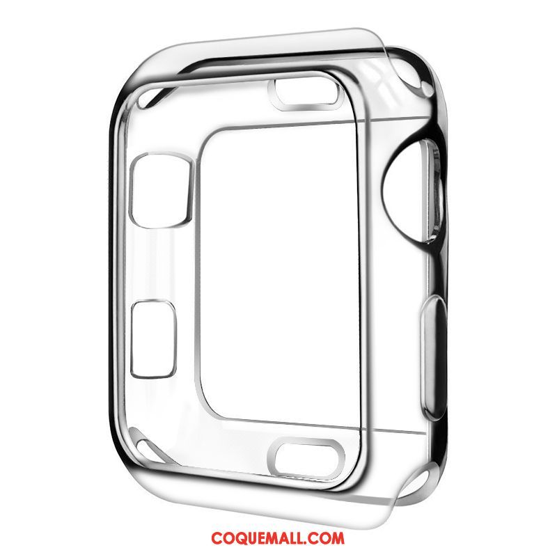 Étui Apple Watch Series 2 Placage Protection Fluide Doux, Coque Apple Watch Series 2 Transparent Très Mince