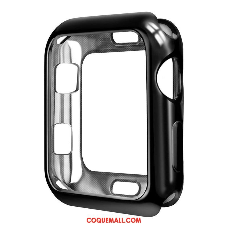 Étui Apple Watch Series 2 Placage Protection Fluide Doux, Coque Apple Watch Series 2 Transparent Très Mince