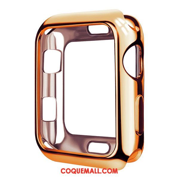 Étui Apple Watch Series 2 Placage Protection Fluide Doux, Coque Apple Watch Series 2 Transparent Très Mince