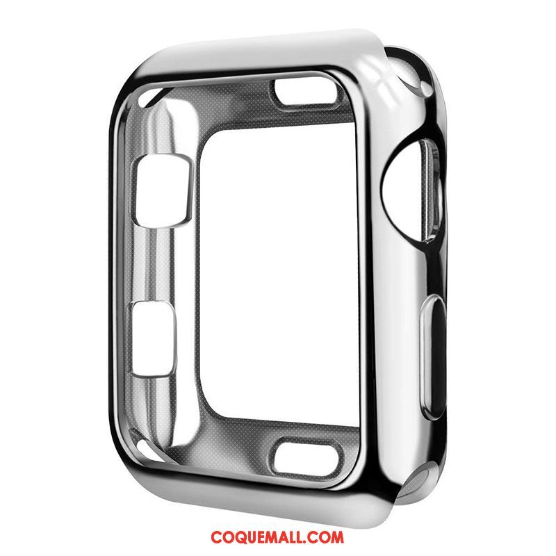 Étui Apple Watch Series 2 Placage Protection Fluide Doux, Coque Apple Watch Series 2 Transparent Très Mince