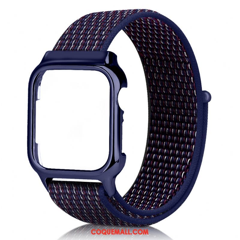Étui Apple Watch Series 2 Tendance Nylon Bleu, Coque Apple Watch Series 2 Personnalité Créatif