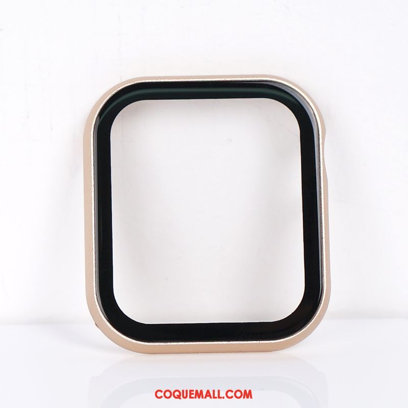 Étui Apple Watch Series 3 Border Protection Membrane, Coque Apple Watch Series 3 Rose Tempérer