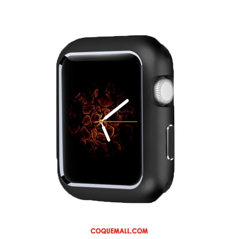 Étui Apple Watch Series 3 Métal Tout Compris Or, Coque Apple Watch Series 3 Border Protection