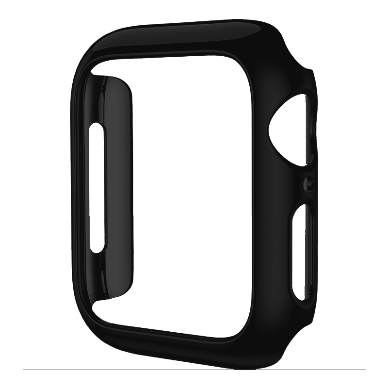 Étui Apple Watch Series 3 Noir Tout Compris Placage, Coque Apple Watch Series 3 Protection Difficile