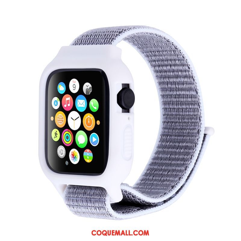 Étui Apple Watch Series 3 Nylon Protection Rouge, Coque Apple Watch Series 3