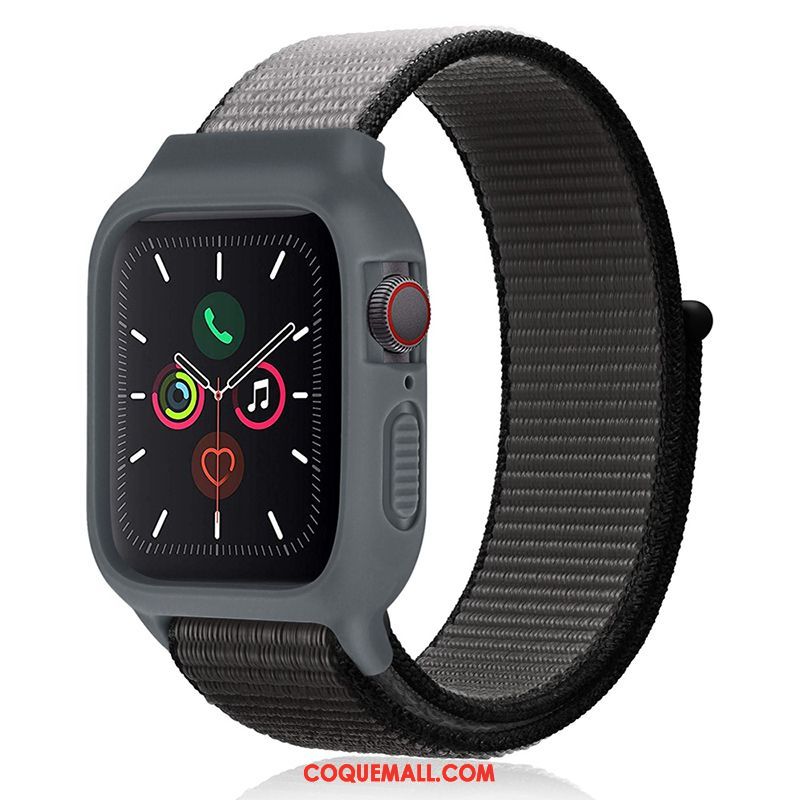 Étui Apple Watch Series 3 Nylon Sport Silicone, Coque Apple Watch Series 3 Nouveau Vert