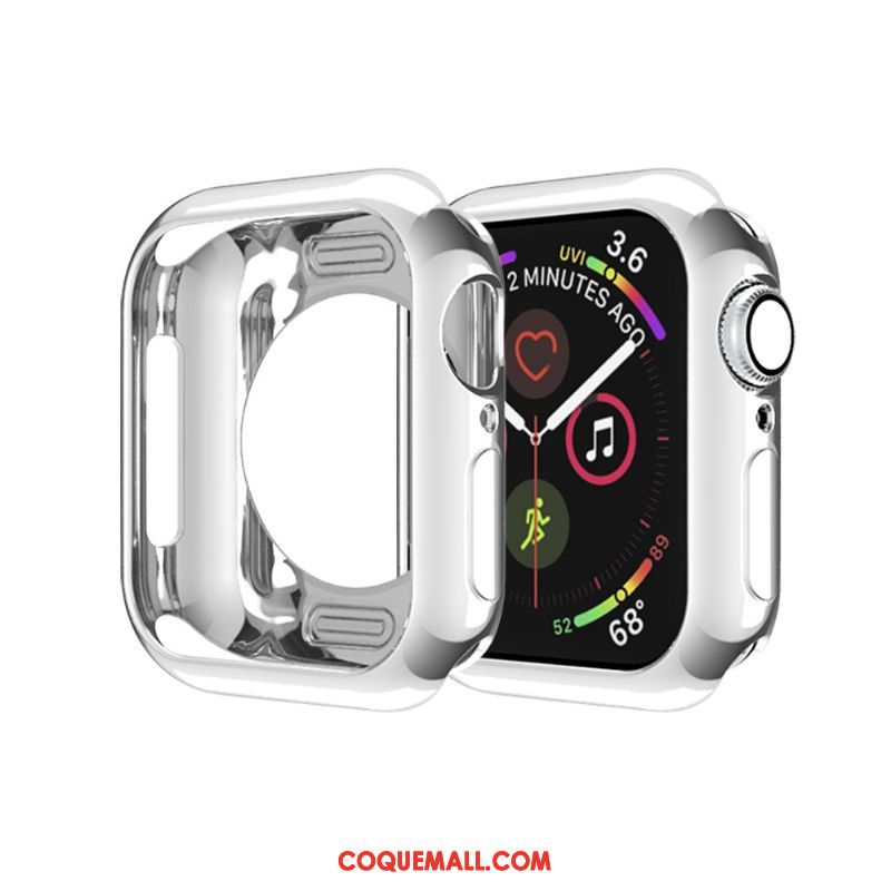 Étui Apple Watch Series 3 Or Fluide Doux Membrane, Coque Apple Watch Series 3 Border Silicone