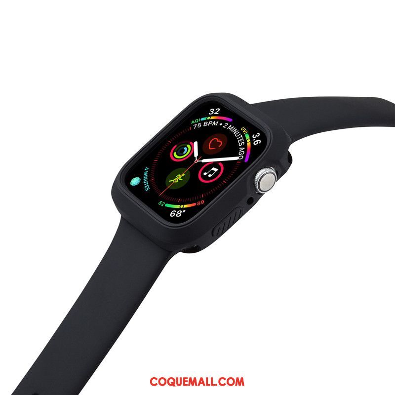 Étui Apple Watch Series 3 Orange Silicone Incassable, Coque Apple Watch Series 3 Sport