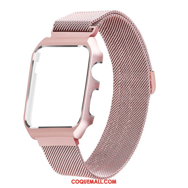 Étui Apple Watch Series 3 Rose Protection, Coque Apple Watch Series 3 Beige