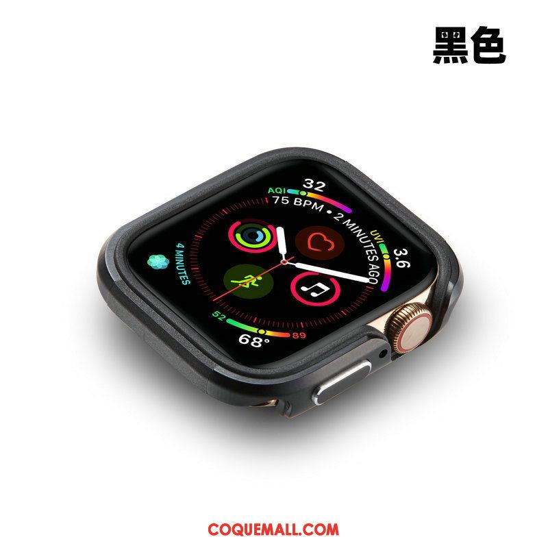 Étui Apple Watch Series 4 Border Incassable Métal, Coque Apple Watch Series 4 Protection