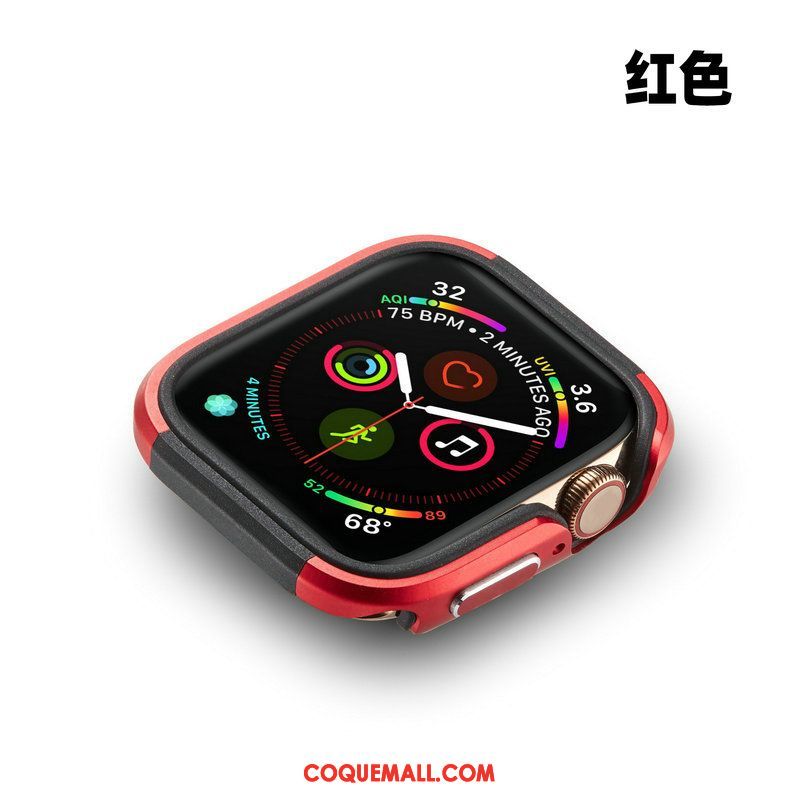 Étui Apple Watch Series 4 Border Incassable Métal, Coque Apple Watch Series 4 Protection