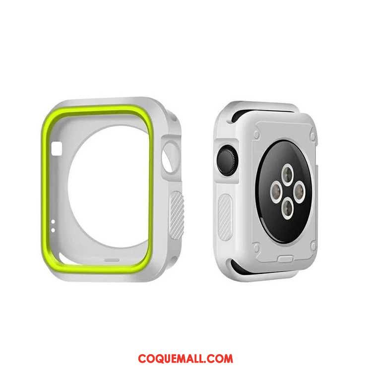 Étui Apple Watch Series 4 Fluide Doux Noir, Coque Apple Watch Series 4