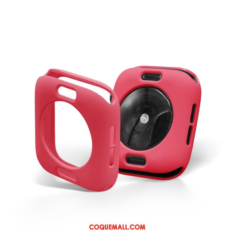 Étui Apple Watch Series 4 Membrane En Silicone Tout Compris, Coque Apple Watch Series 4 Protection Très Mince