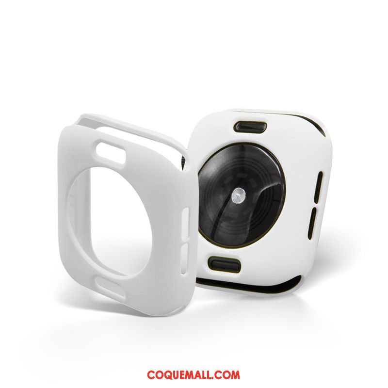 Étui Apple Watch Series 4 Membrane En Silicone Tout Compris, Coque Apple Watch Series 4 Protection Très Mince