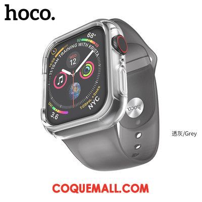 Étui Apple Watch Series 4 Nouveau Silicone Cool, Coque Apple Watch Series 4 Noir Sport