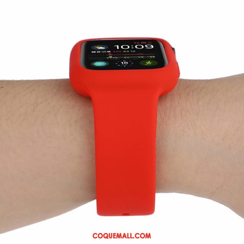 Étui Apple Watch Series 4 Protection Mode Nouveau, Coque Apple Watch Series 4 Sport Rouge