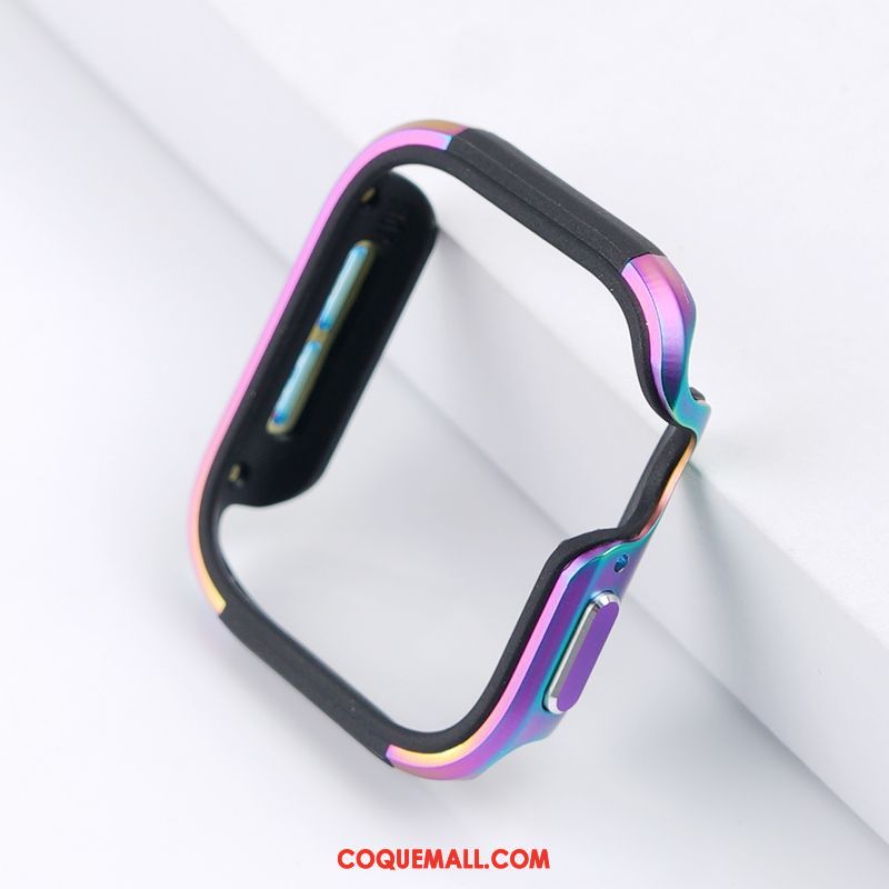 Étui Apple Watch Series 5 Protection Alliage Violet, Coque Apple Watch Series 5 Métal