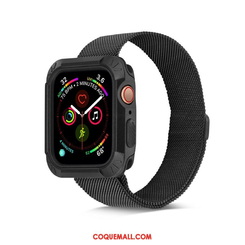 Étui Apple Watch Series 5 Protection Blanc Jours, Coque Apple Watch Series 5 Accessoires Placage