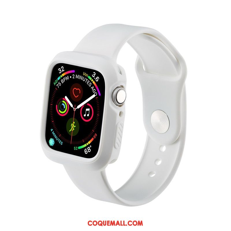 Étui Apple Watch Series 5 Tout Compris Imperméable Sport, Coque Apple Watch Series 5 Silicone Tendance