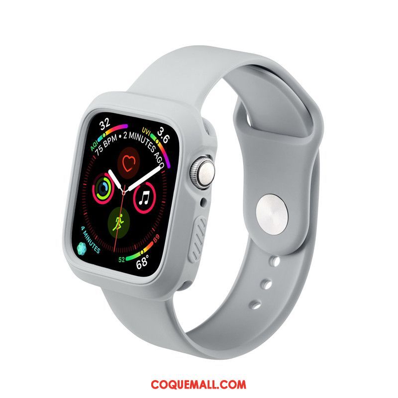 Étui Apple Watch Series 5 Tout Compris Imperméable Sport, Coque Apple Watch Series 5 Silicone Tendance