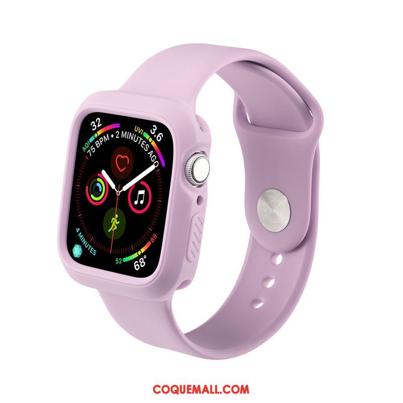 Étui Apple Watch Series 5 Tout Compris Imperméable Sport, Coque Apple Watch Series 5 Silicone Tendance